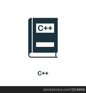 C++ icon. Creative element design from programmer icons collection. Pixel perfect C++ icon for web design, apps, software, print usage.. C++ icon. Creative element design from programmer icons collection. Pixel perfect C++ icon for web design, apps, software, print usage