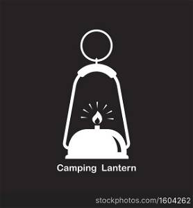 C&ing Lantern icon vector illustration symbol design