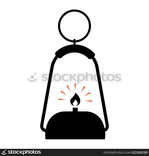 C&ing Lantern icon vector illustration symbol design