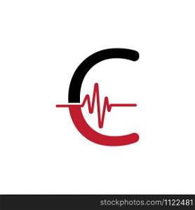 C Letter creative logo or symbol template design