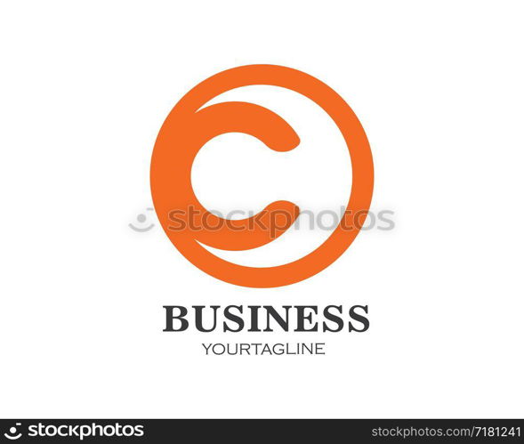 c Letter Logo Business Template Vector icon