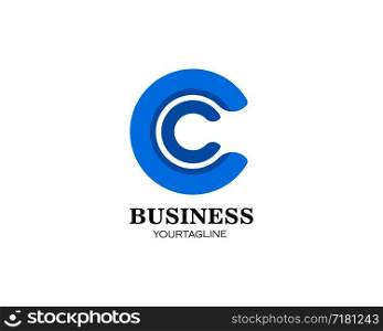 c Letter Logo Business Template Vector icon
