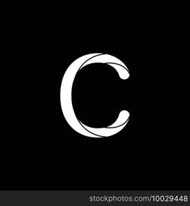 C Letter Logo Template vector icon design