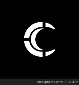 C Letter Logo Template vector icon design