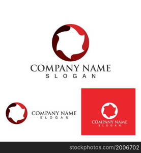 C Letter Logo Template vector icon design