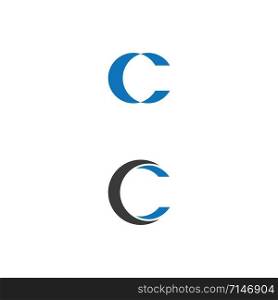 C Letter Logo Template vector icon design