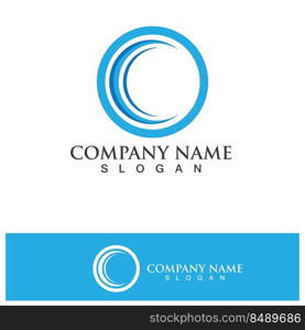 C Letter Logo Template vector icon design