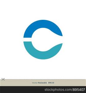 C Letter Vector Logo Template Illustration Design. Vector EPS 10.