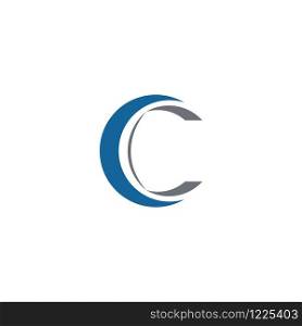 C Logo Template vector symbol nature