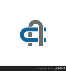 C Logo Template vector symbol nature