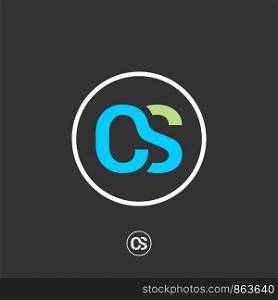 C S Initial Logo Template Illustration Design. Vector EPS 10.