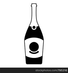 Cabernet champagne icon. Simple illustration of cabernet champagne vector icon for web design isolated on white background. Cabernet champagne icon, simple style