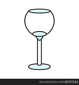 cabernet wine glass color icon vector. cabernet wine glass sign. isolated symbol illustration. cabernet wine glass color icon vector illustration