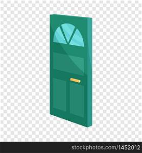 Cabinet door icon. Cartoon illustration of door vector icon for web design. Cabinet door icon, cartoon style