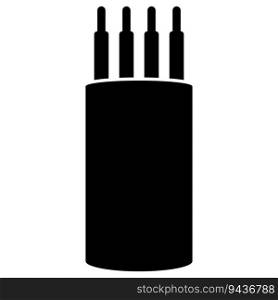 cable icon vector template illustration logo design