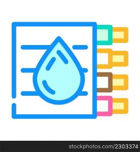 cables for submersed pumps color icon vector. cables for submersed pumps sign. isolated symbol illustration. cables for submersed pumps color icon vector illustration