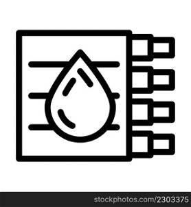 cables for submersed pumps line icon vector. cables for submersed pumps sign. isolated contour symbol black illustration. cables for submersed pumps line icon vector illustration