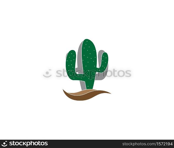 Cactus icon and symbol vector illustration