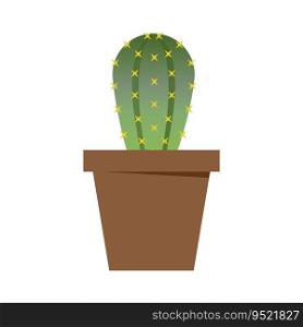 Cactus icon logo vector design template