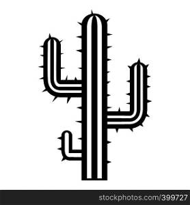 Cactus icon. Simple illustration of cactus vector icon for web. Cactus icon, simple style
