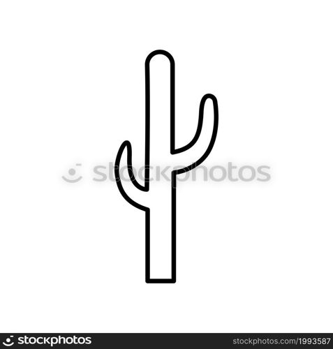 Cactus Line Icon