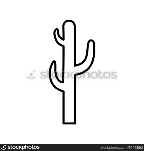 Cactus Line Icon