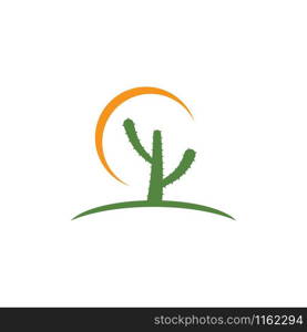 Cactus Logo template vector illustration