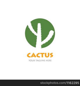 Cactus Logo template vector illustration