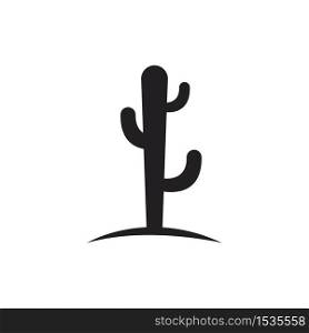 Cactus Logo template vector illustration