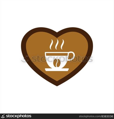 Cafe Logo Vector On Trendy Design.