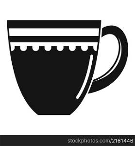 Cafe mug icon simple vector. Hot cup. Warm mug. Cafe mug icon simple vector. Hot cup