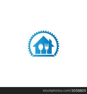 Cafe,restaurant icon logo vector design