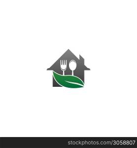 Cafe,restaurant icon logo vector design