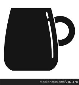 Cafeteria mug icon simple vector. Hot cup. Drink mug. Cafeteria mug icon simple vector. Hot cup