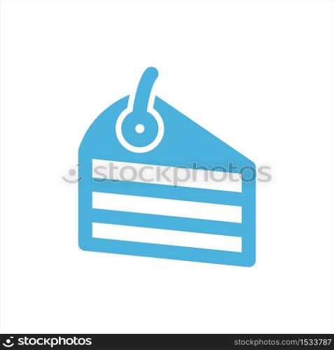 cake icon flat vector logo design trendy illustration signage symbol graphic simple