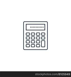 Calculate creative icon from analytics research Vector Image