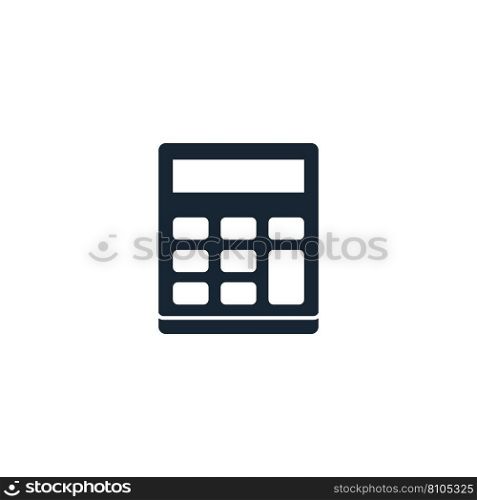 Calculator creative icon from stationery icons Vector Image