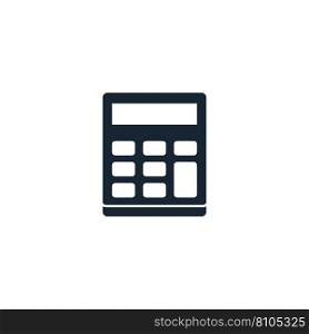 Calculator creative icon from stationery icons Vector Image