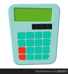 Calculator icon. Cartoon illustration of calculator vector icon for web. Calculator icon, cartoon style