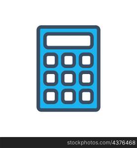 calculator icon flat design