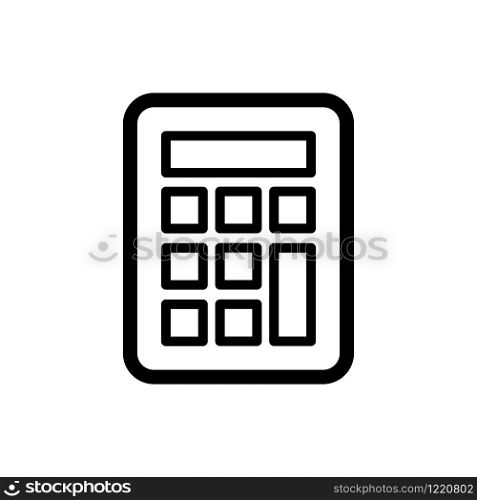 calculator icon trendy