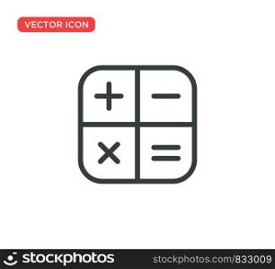 Calculator Icon Vector Illustration Design