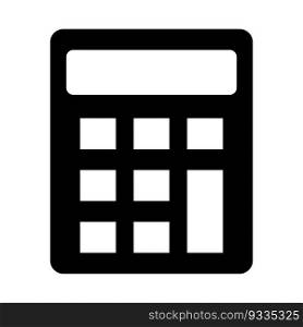 calculator icon vector template illustration logo design