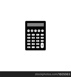 calculator logo vector icon illustration