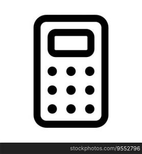 Calculator used for payment calculations