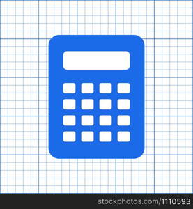 Calculatur and scale paper