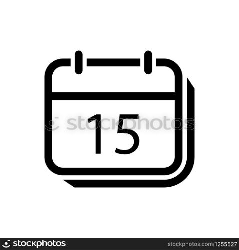 calendar icon design vector logo template EPS10