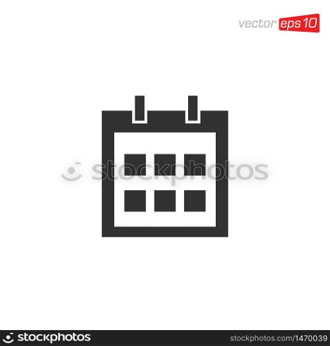 Calendar Icon Design Vector Template