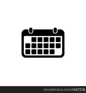 Calendar icon in black for web, mobile on isolated white background. EPS 10 vector. Calendar icon in black for web, mobile on isolated white background. EPS 10 vector.