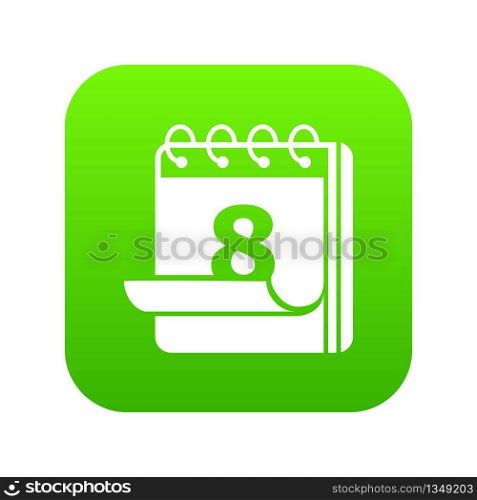 Calendar icon. Simple illustration of calendar vector icon for web. Calendar icon, simple style